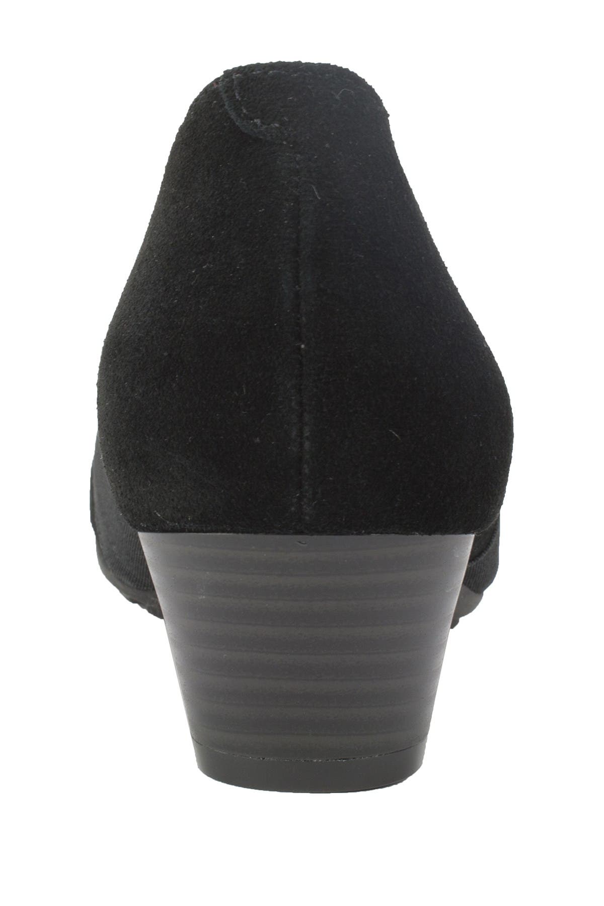 CLIFFS BY WHITE MOUNTAIN Uphill Suede Block Heel Pump (Women ...