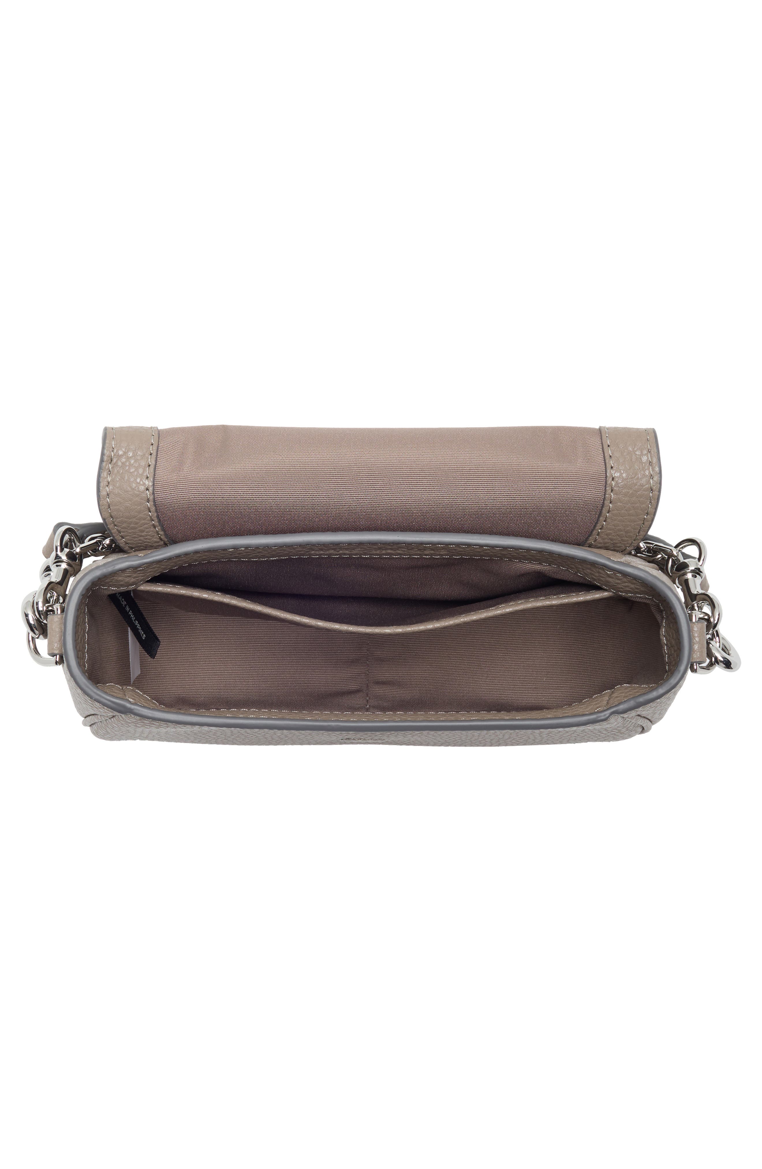 The J Marc Clover Pebble Crossbody Bag, Alternate, color, CEMENT