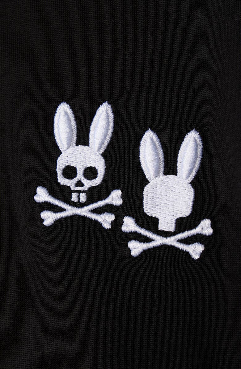 Psycho Bunny Tilden Embroidered Bunny Logo Long Sleeve T-Shirt, Alternate, color, 