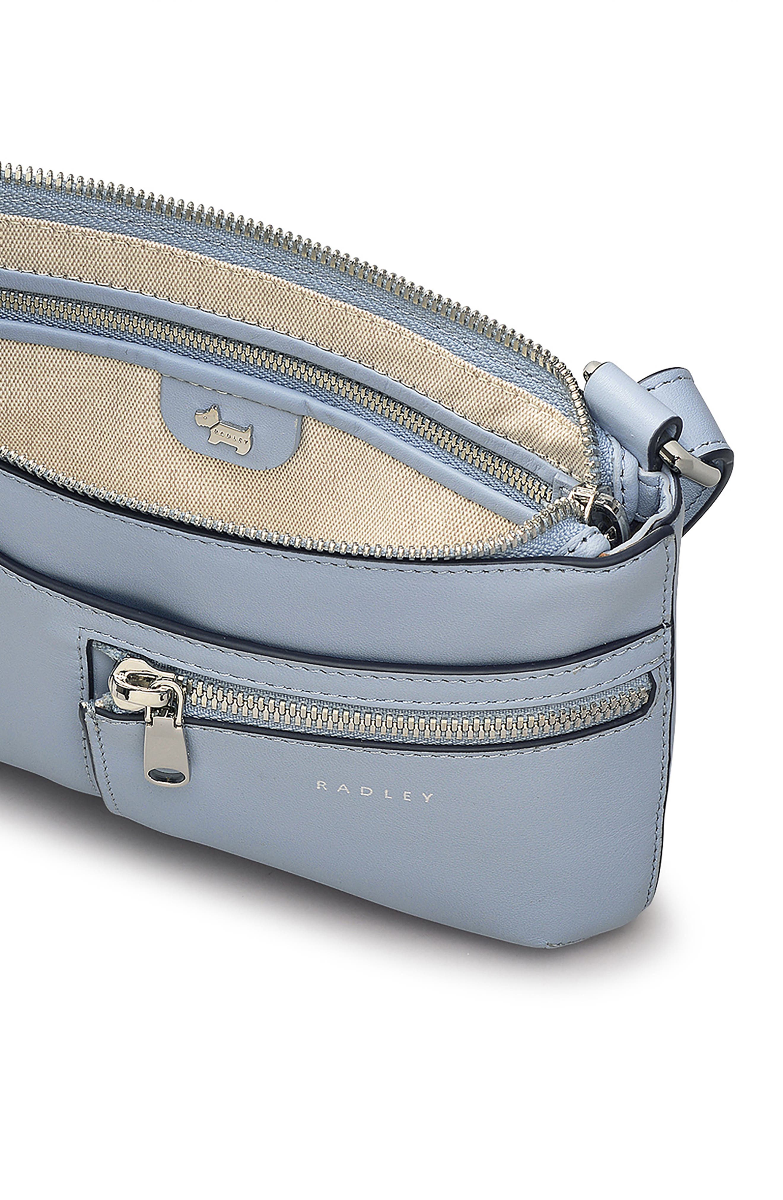 Radley Pockets Mini Crossbody Bag, Alternate, color, Smoke Blue