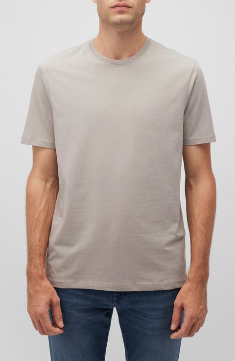 Stretch Cotton Crewneck T-Shirt
