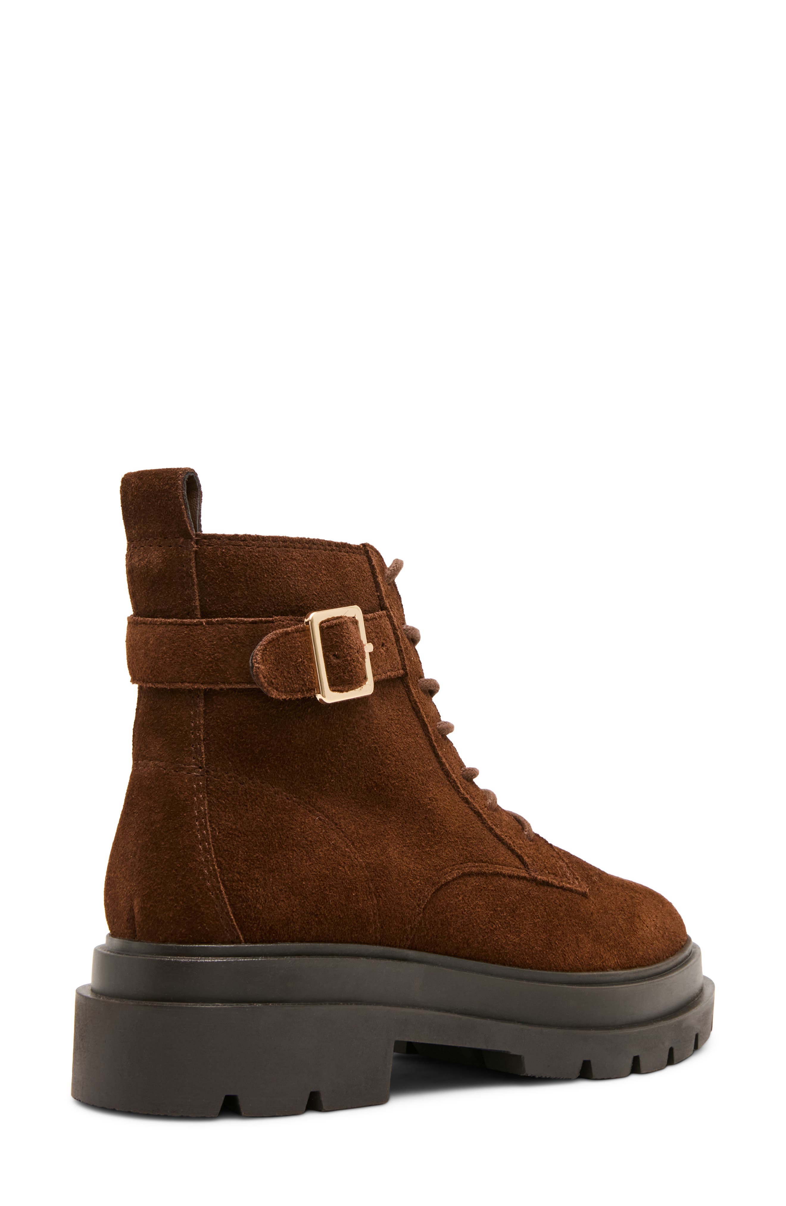Payge Waterproof Leather Bootie, Alternate, color, CHOCOLATE SUEDE