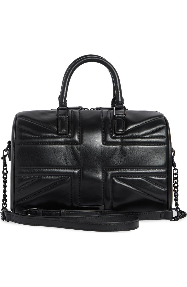 Kurt Geiger London Union Jack Boston Top-Handle Bag, Alternate, color, Black