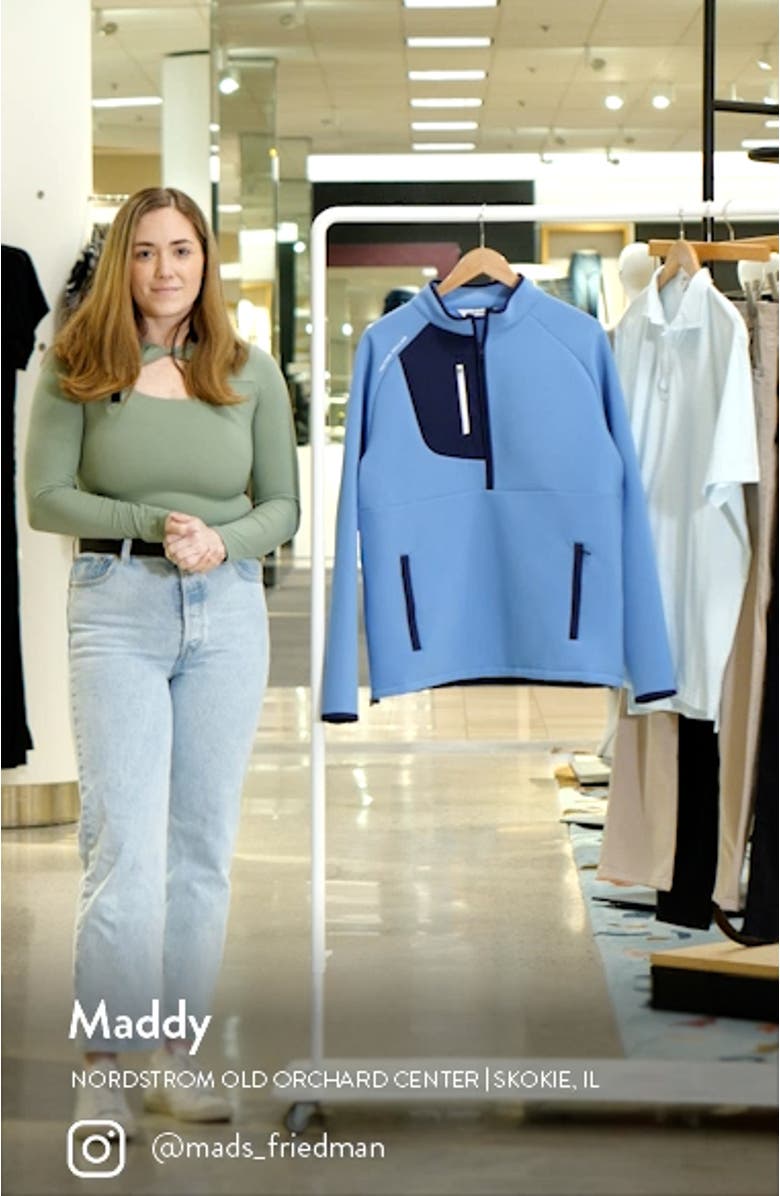 Galeforce Water Resistant Half Zip Jacket, sales video thumbnail