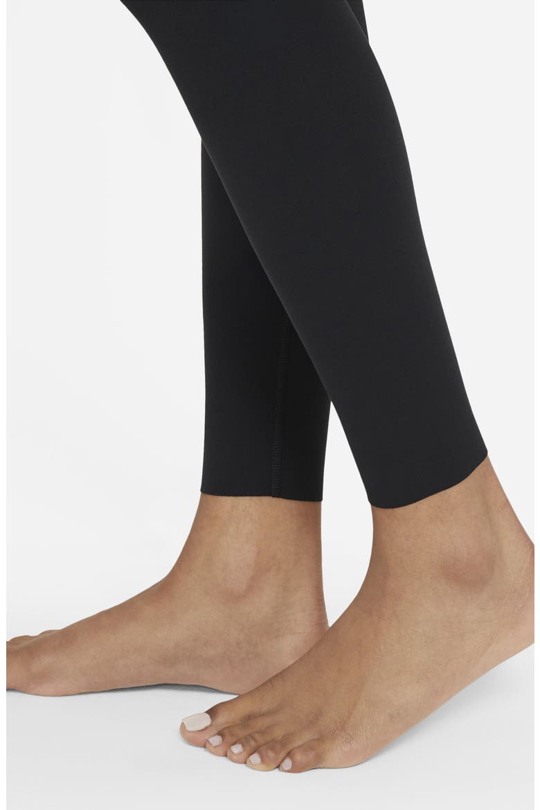 Yoga Luxe Leggings, Alternate, color, BLACK/ DARK SMOKE GREY
