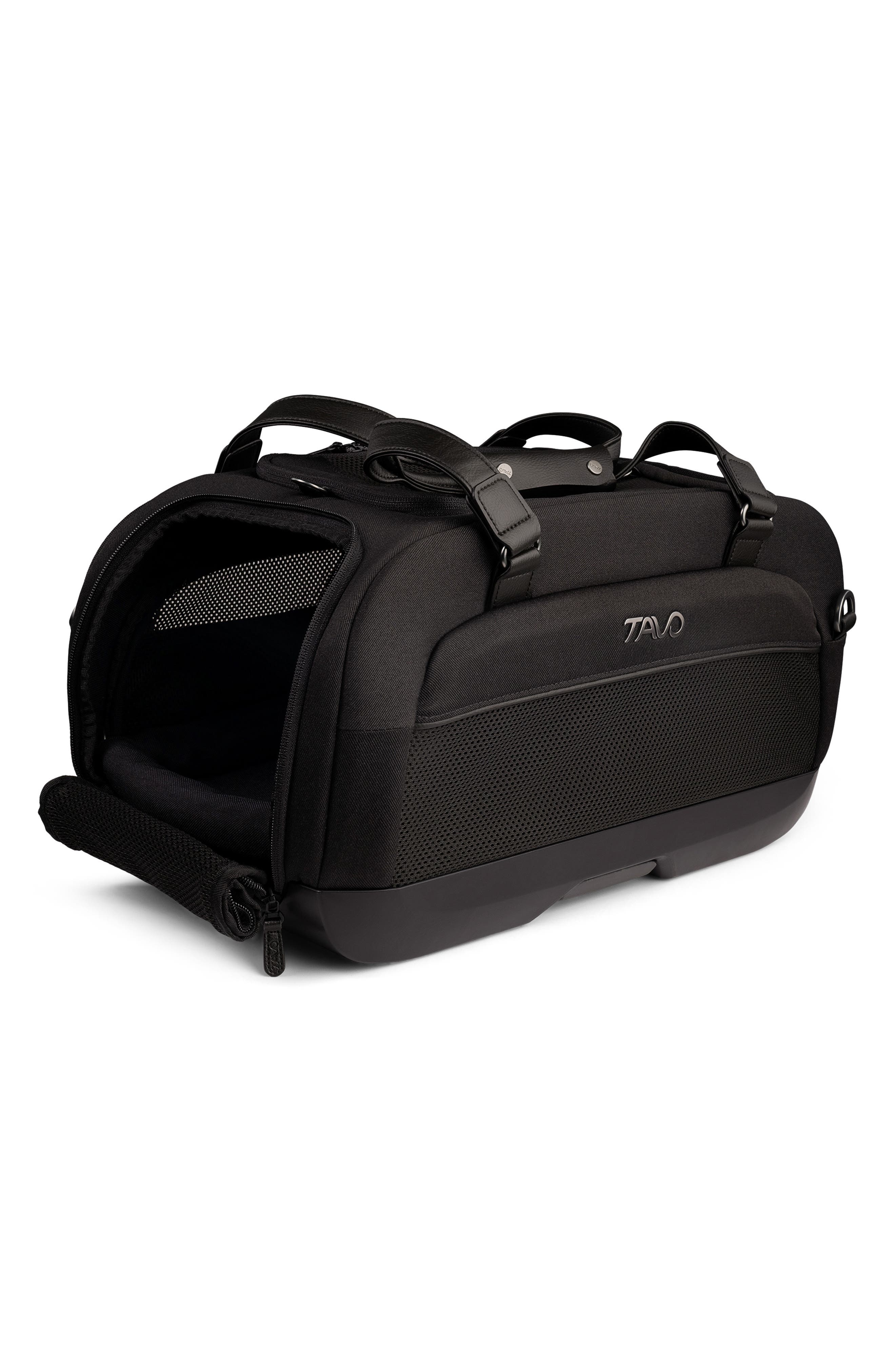 Dupree II Airline Carry-on Pet Car Seat, Alternate, color, ONYX