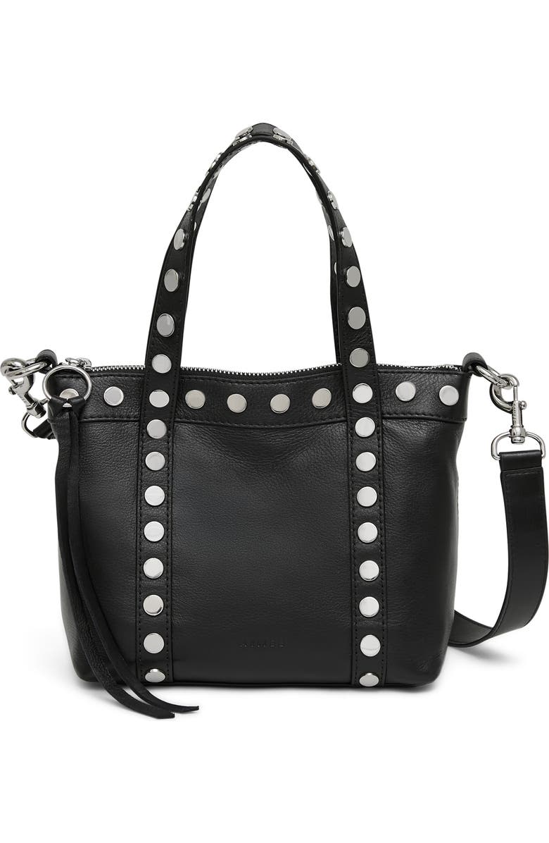 AIMEE Mini Jagger Tote, Main, color, Black