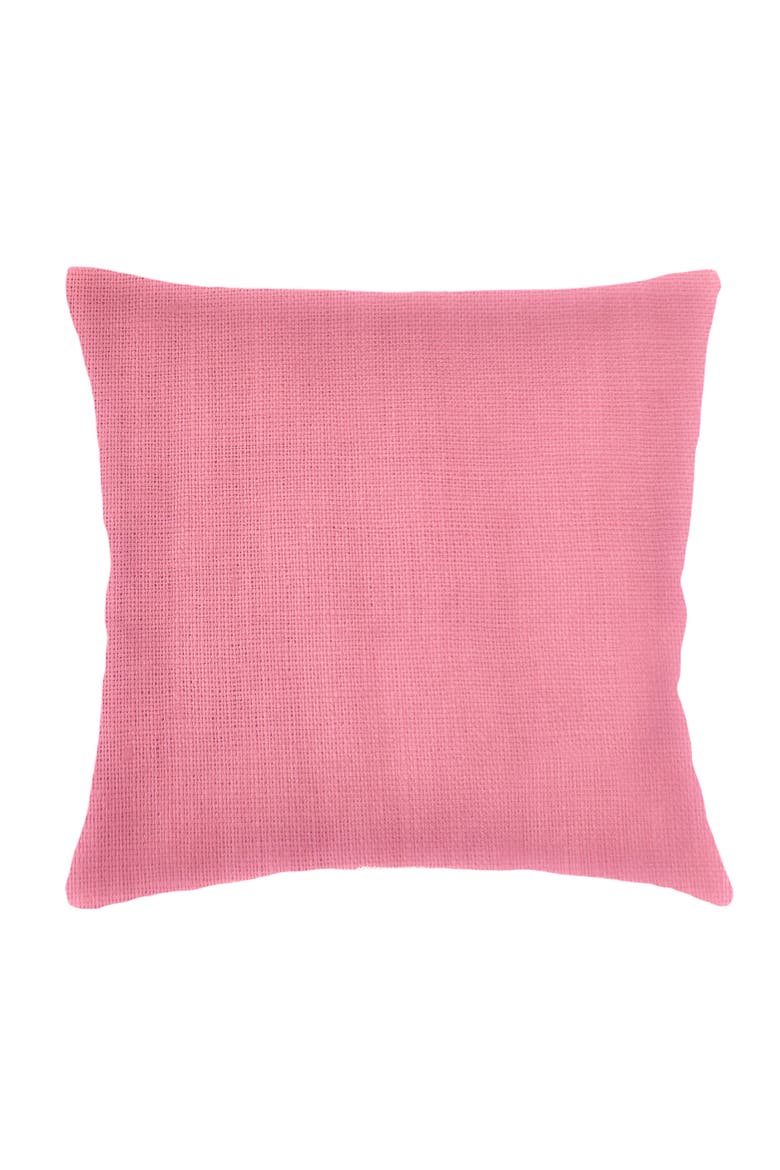 So Soft Linen Pillow with Down Alternative Insert, Alternate, color, Rouge