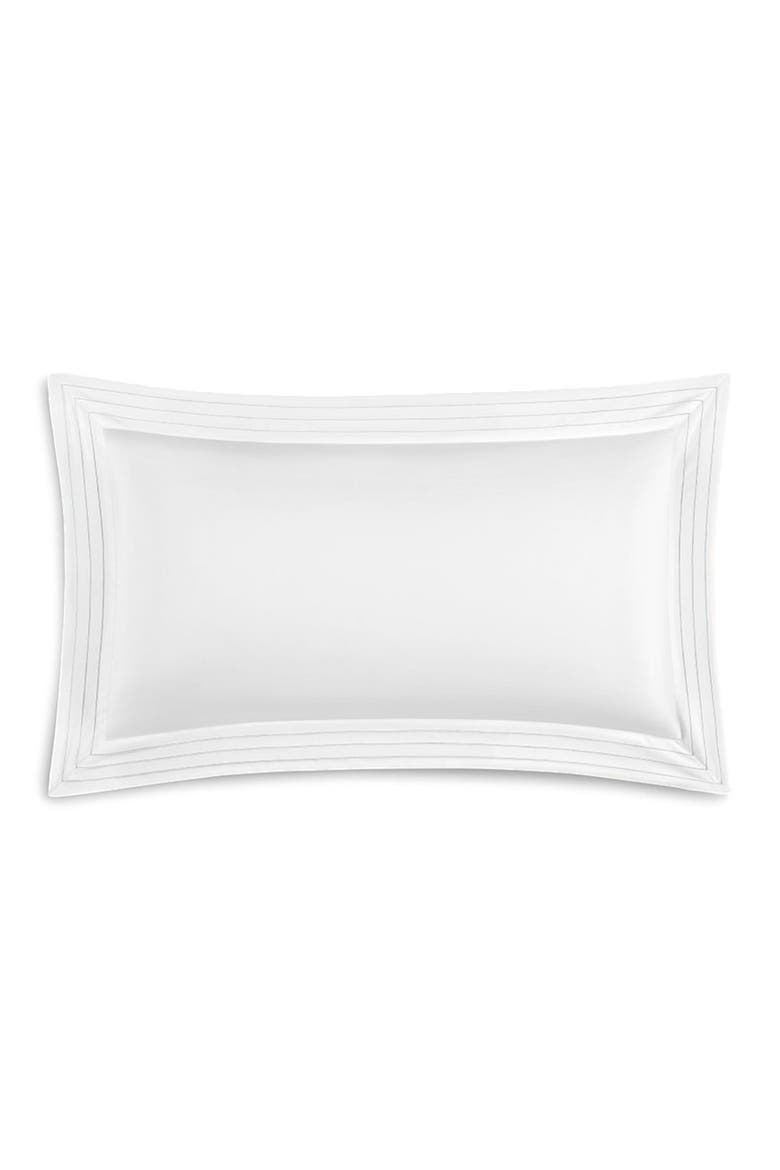 Eden Pillowcase, Alternate, color, White
