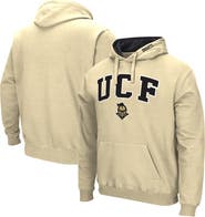 COLOSSEUM Men's Colosseum  Gold UCF Knights Arch & Logo Pullover Hoodie