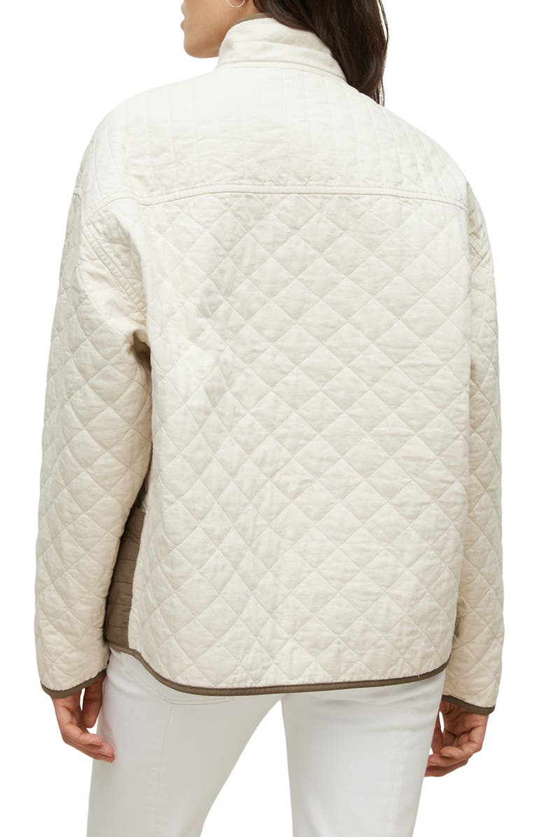 AllSaints Madison Reversible Quilted Cotton Jacket, Alternate, color,