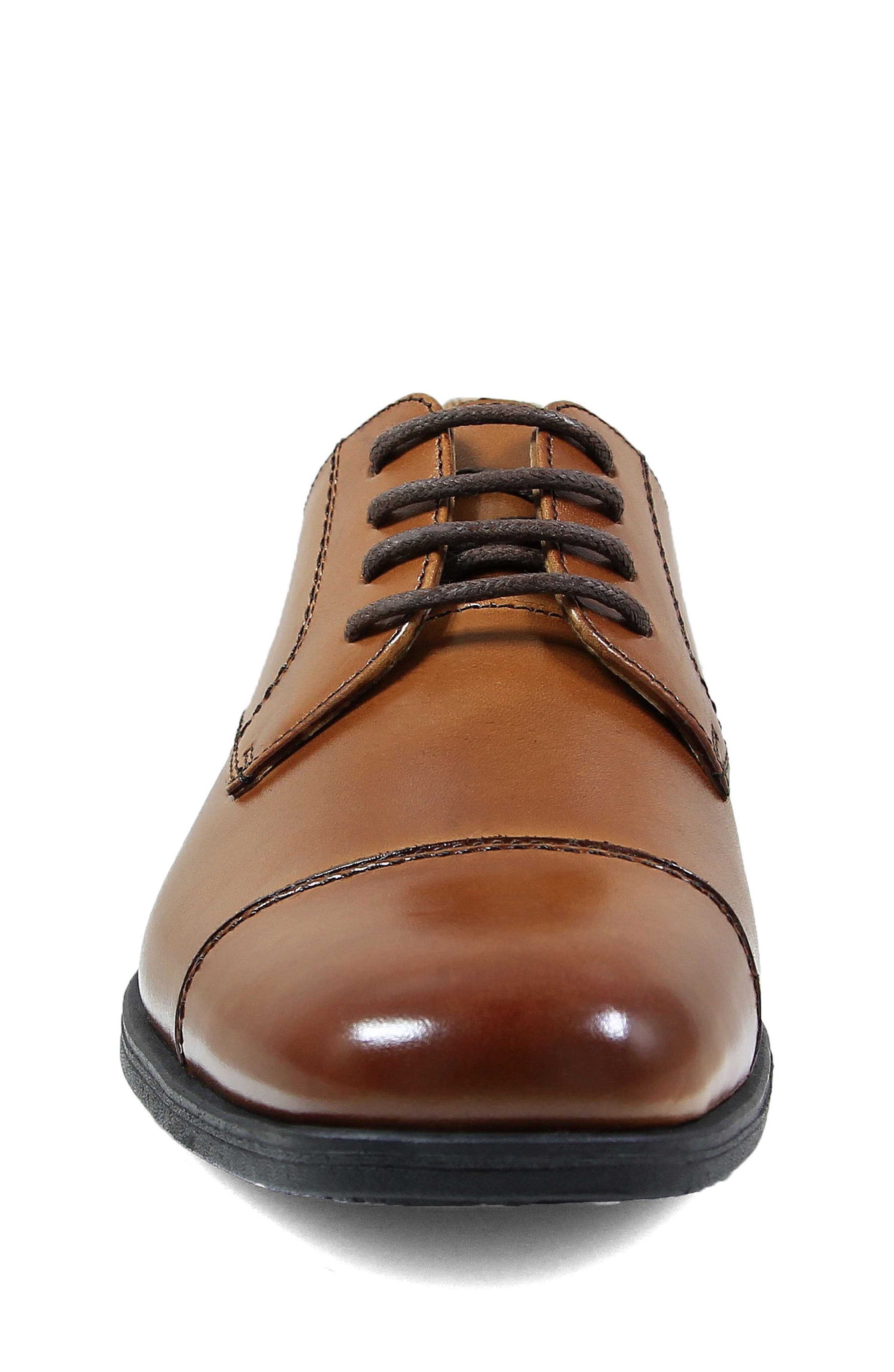 Reveal Cap Toe Derby, Alternate, color, COGNAC