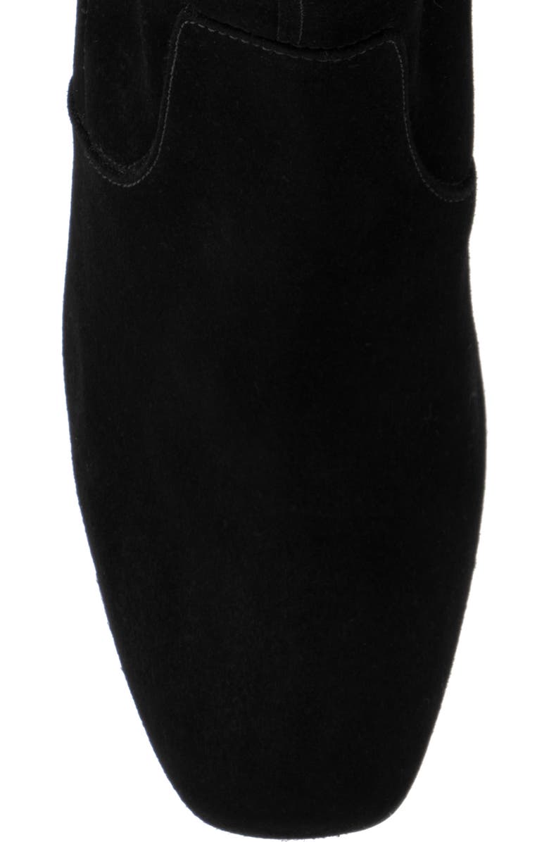 Aquatalia Drusilla Stretch Suede Bootie, Alternate, color,