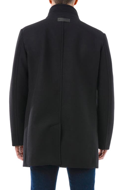 Vince Camuto Water Resistant Jacket With Removable Bib In Black