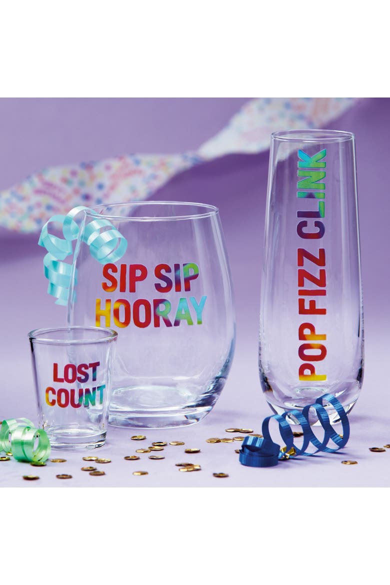 Lost Count Clear Shot Glass Dishwasher Safe Drinkware, Alternate, color, Clear