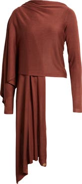 Dai Moda Cat Wrap Sweater Shawl