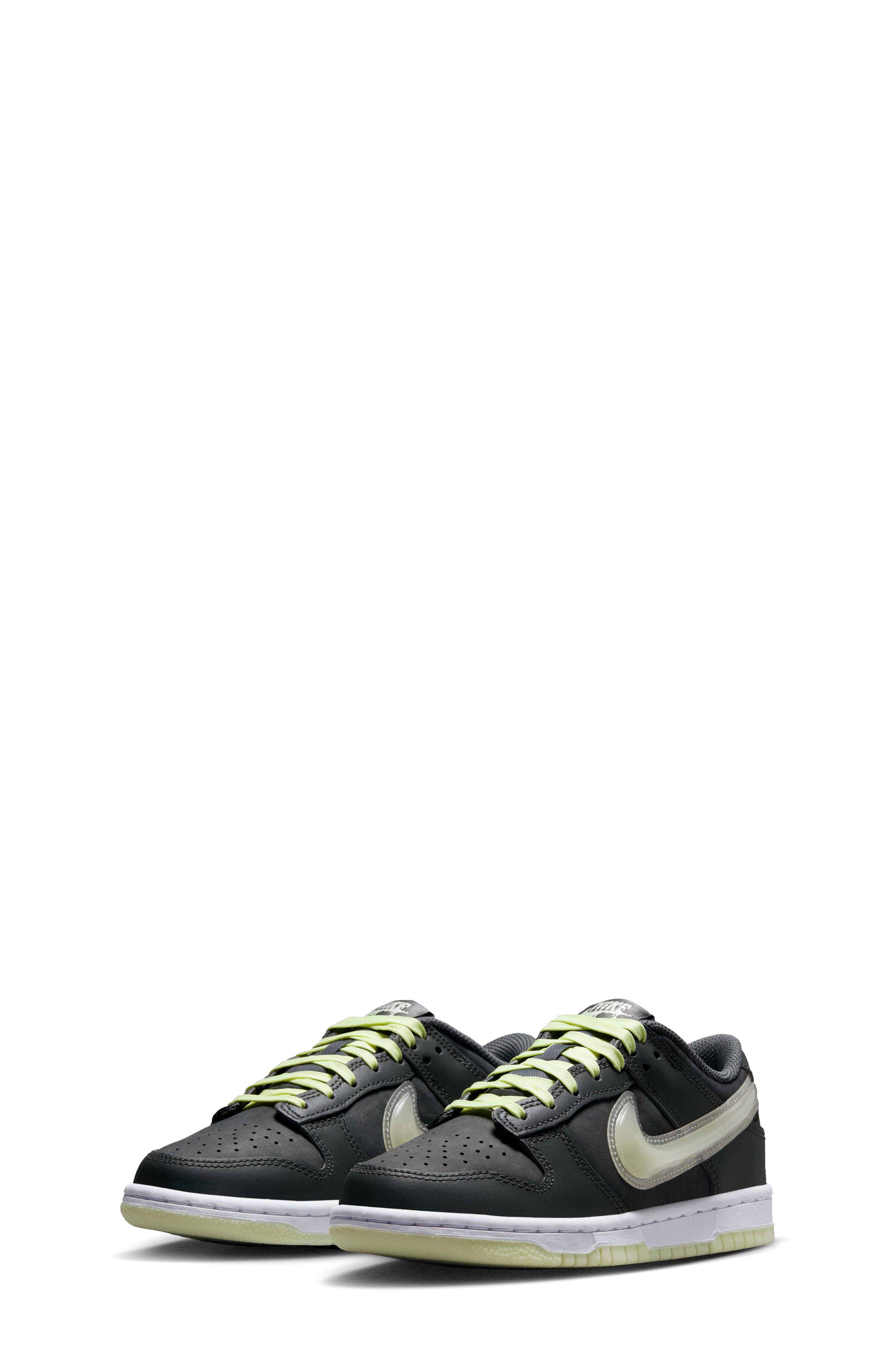 Nike Dunk Low Glow in the Dark Basketball Sneaker, Main, color, 