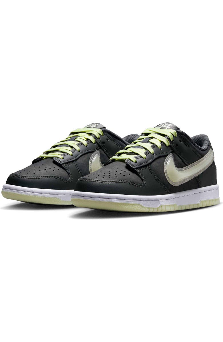 Nike Dunk Low Glow in the Dark Basketball Sneaker, Main, color,