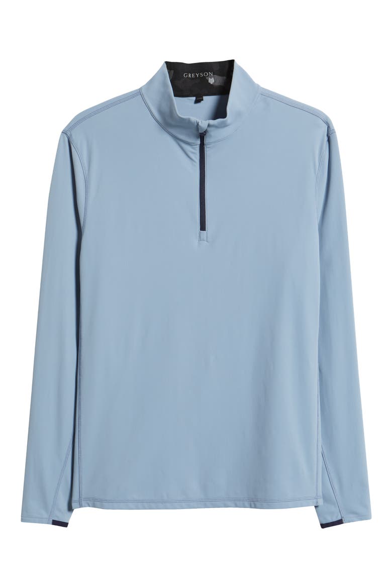 Tate Quarter Zip Golf Pullover, Alternate, color, BONNEVILLE
