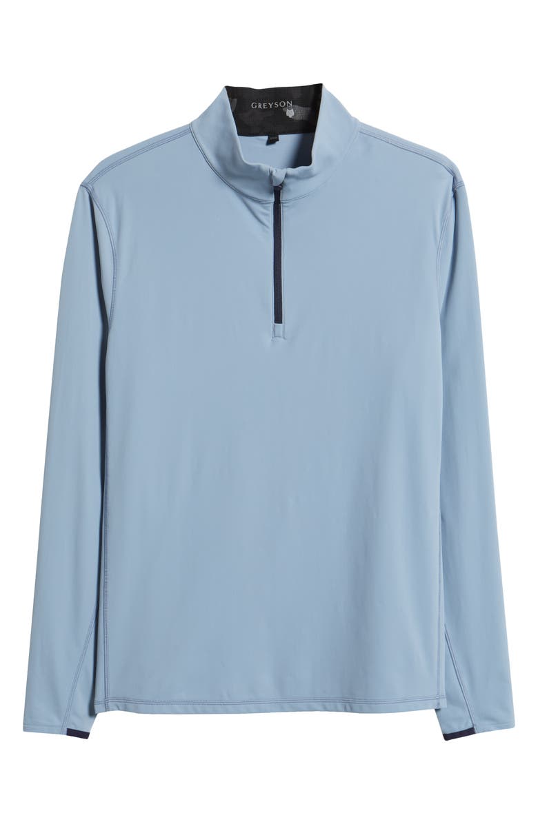 Greyson Tate Quarter Zip Golf Pullover, Main, color, Bonneville