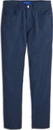 Scotch & Soda Dobby Stretch Cotton Straight Leg Pants