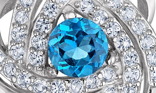 Fzn Knot Pendant Necklace In Multi