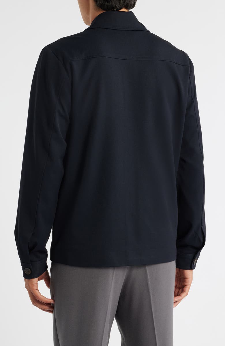 Les Deux Marseille Hybrid Shirt Jacket, Alternate, color, Navy