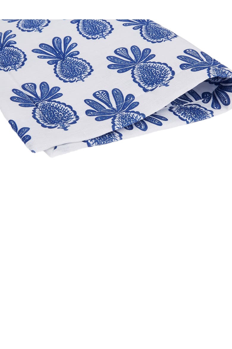 Placemats Set Of 2 (35X45) Pineapple Blue, Alternate, color, Pineapple Blue