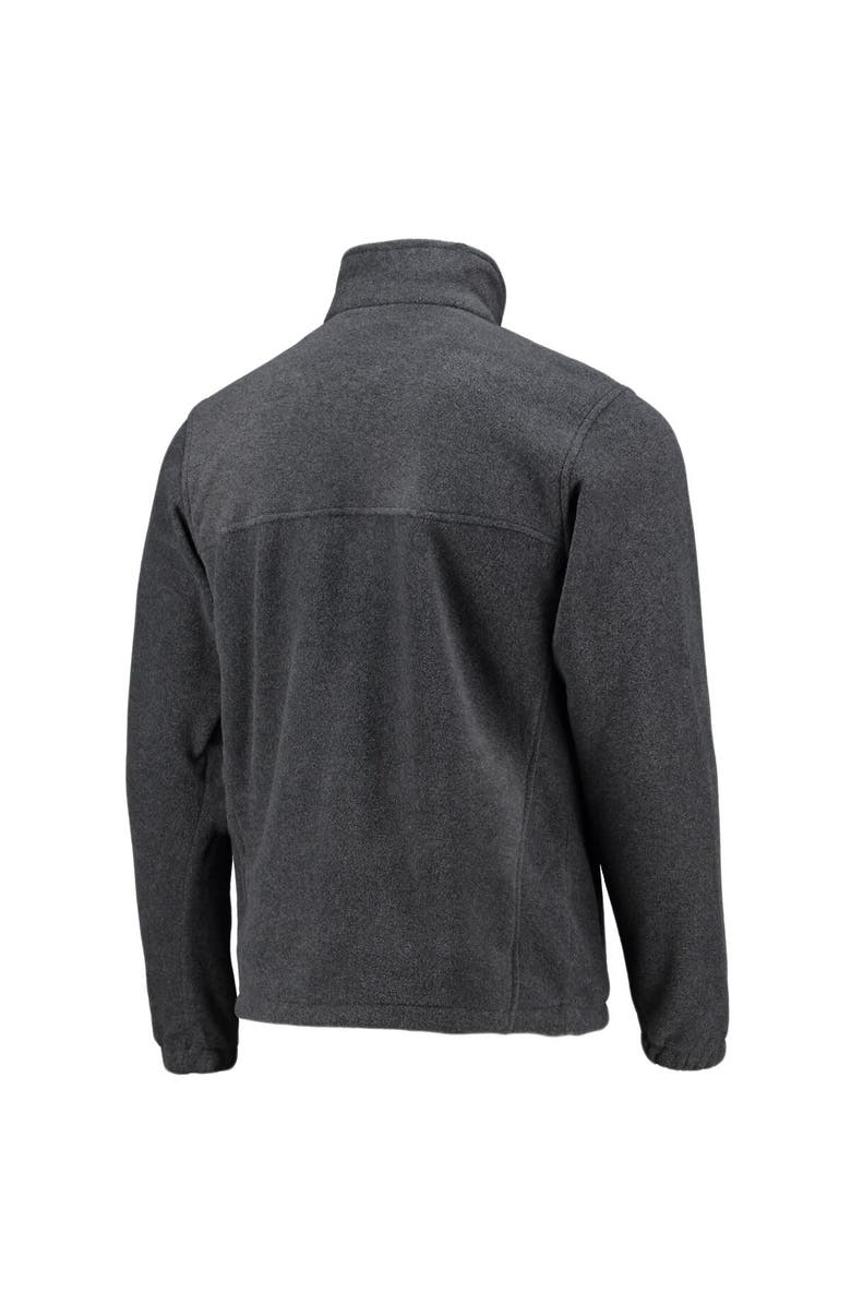 Columbia Men's Columbia Dallas Mavericks Heathered Charcoal Flanker Full-Zip Jacket, Alternate, color, Heather Charcoal