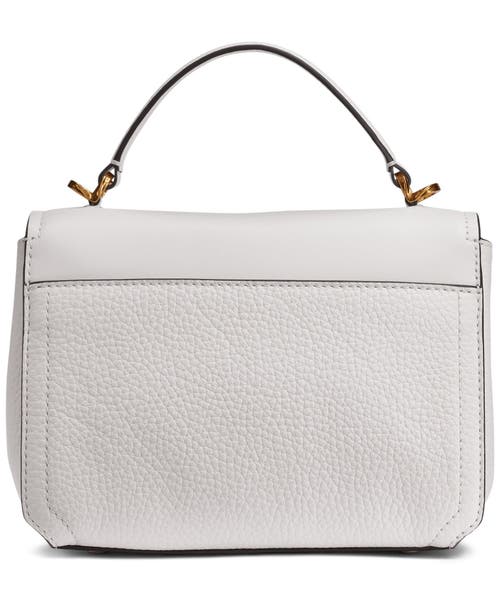 Donna Karan Oceanside Crossbody Bag In Brilliant White