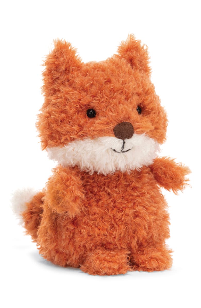 Jellycat Little Fox Stuffed Animal, Main, color, 