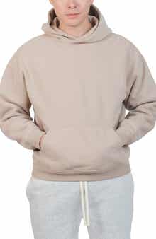 Brooklyn Cloth Oversize Cotton Blend Fleece Hoodie