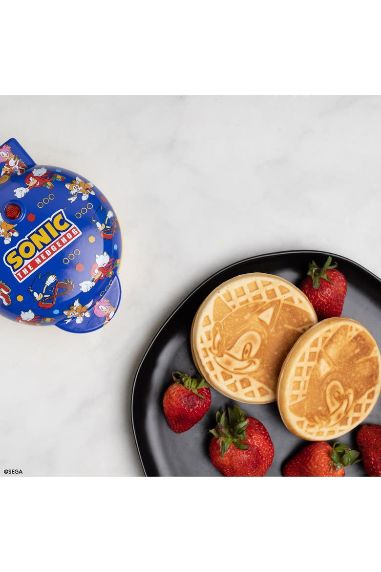 Sonic the Hedgehog Mini Waffle Maker, Main, color, None