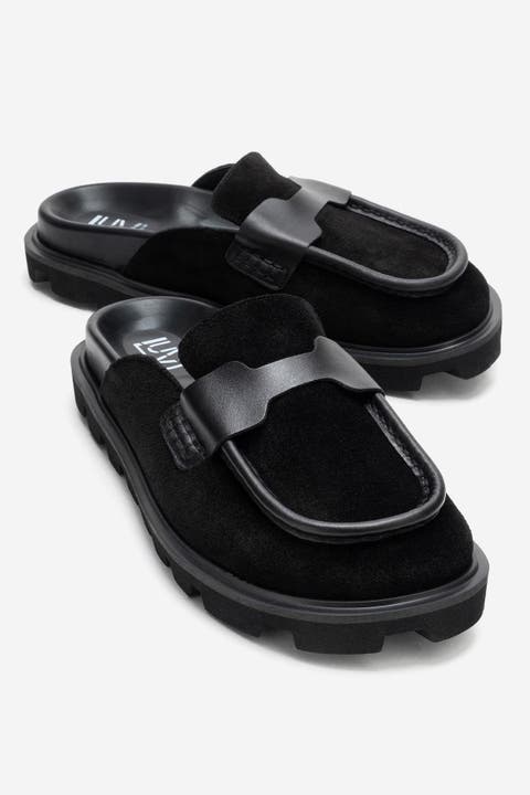 Vela Leather Slipper