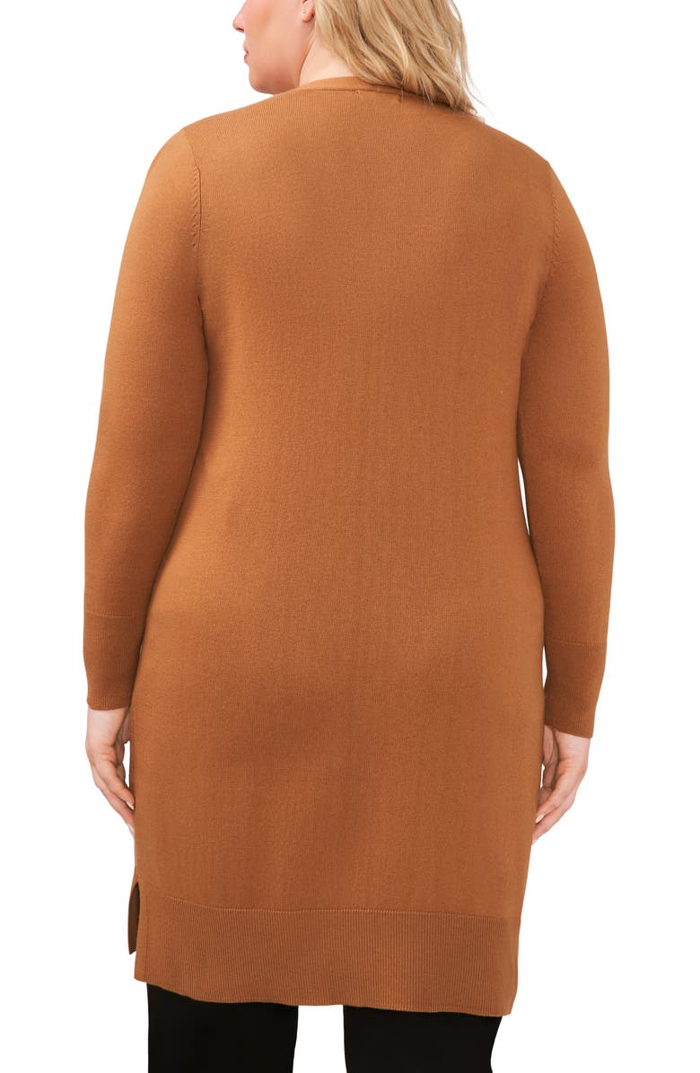 Halogen<sup>®</sup> Open Front Long Cardigan, Alternate, color, Desert Camel