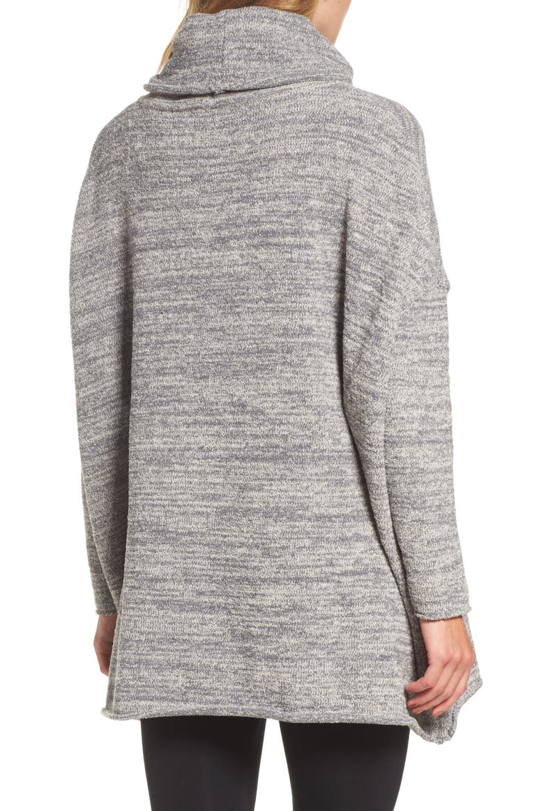 Cozychic® Lounge Pullover, Alternate, color, GRAPHITE/ STONE HEATHERED