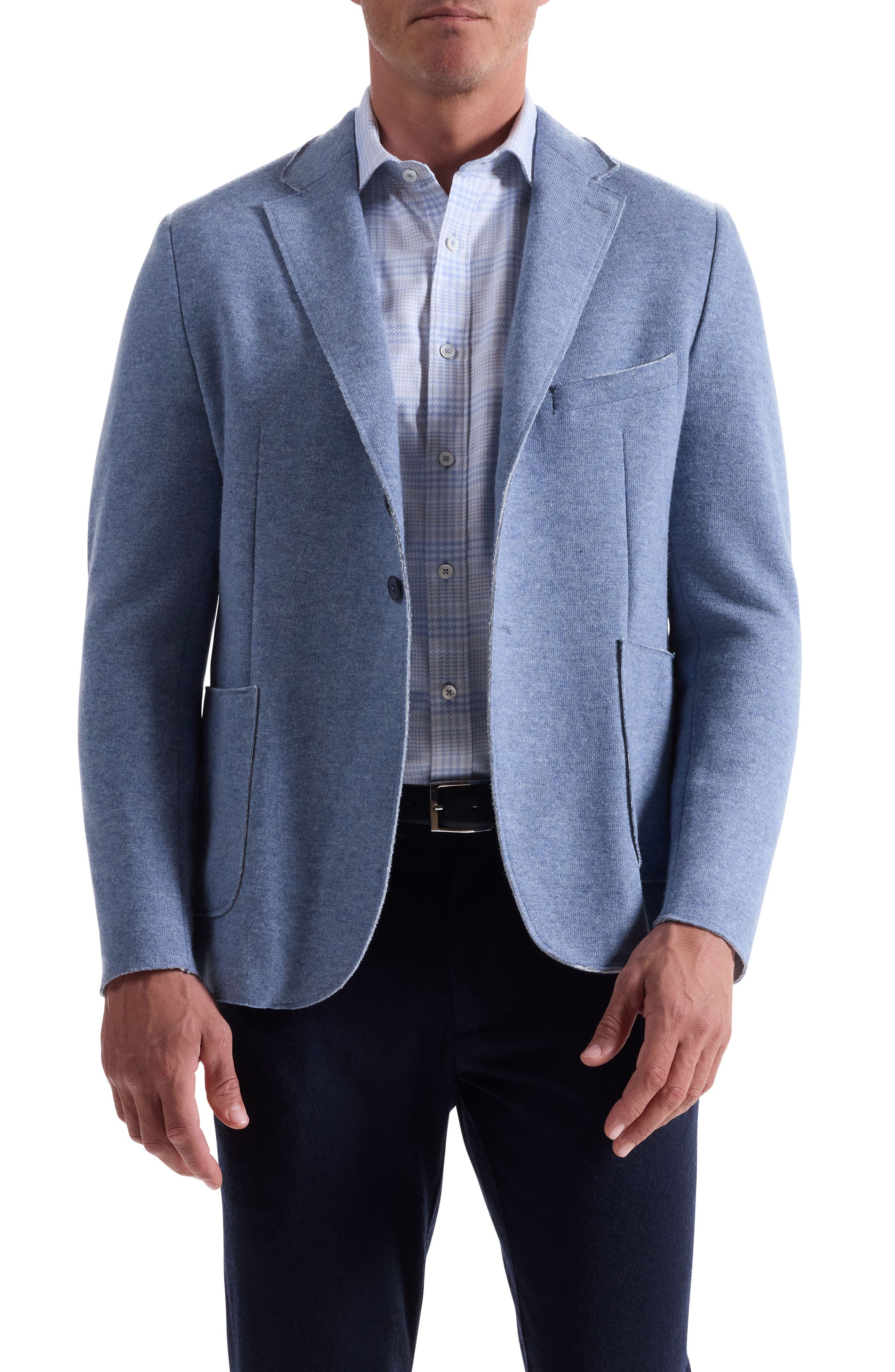 Wool Blend Laser Cut Blazer - image 3