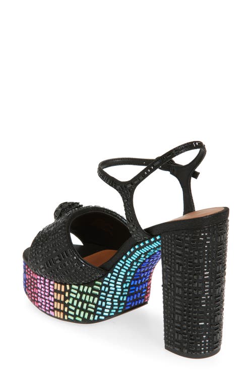 Kurt Geiger London Kensington Ankle Strap Platform Sandal In Gray