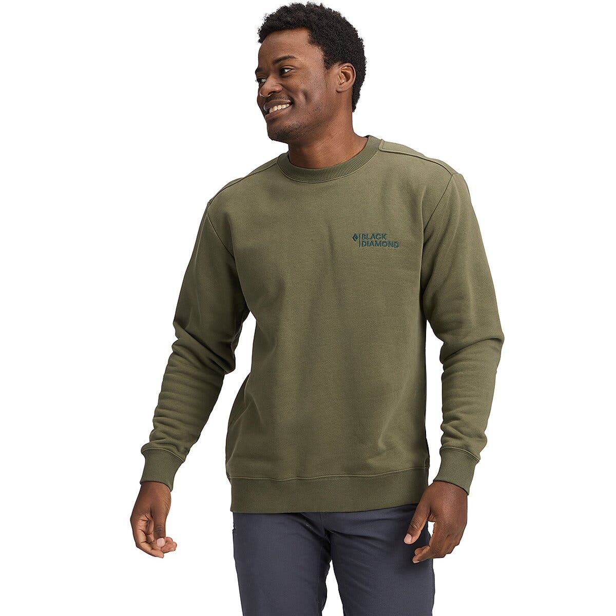 Black Diamond Men's Mini Stacked Crewneck Sweatshirt (Men) | Nordstrom