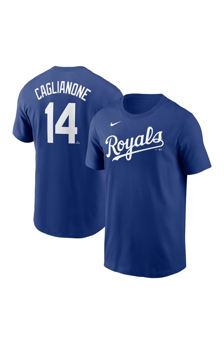 Nike Men's Nike  Royal Kansas City Royals Fuse Name & Number T-Shirt, Main, color, Royal
