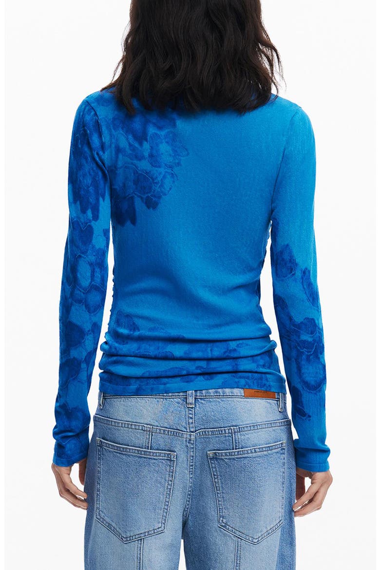 Ottawa Mock Neck Knit Shirt, Alternate, color, BLUE