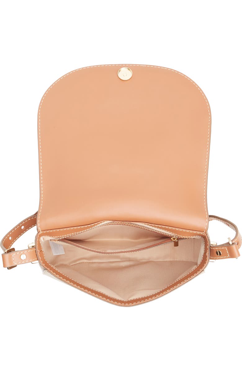 Sam Edelman Bay Leather Saddle Bag, Alternate, color,