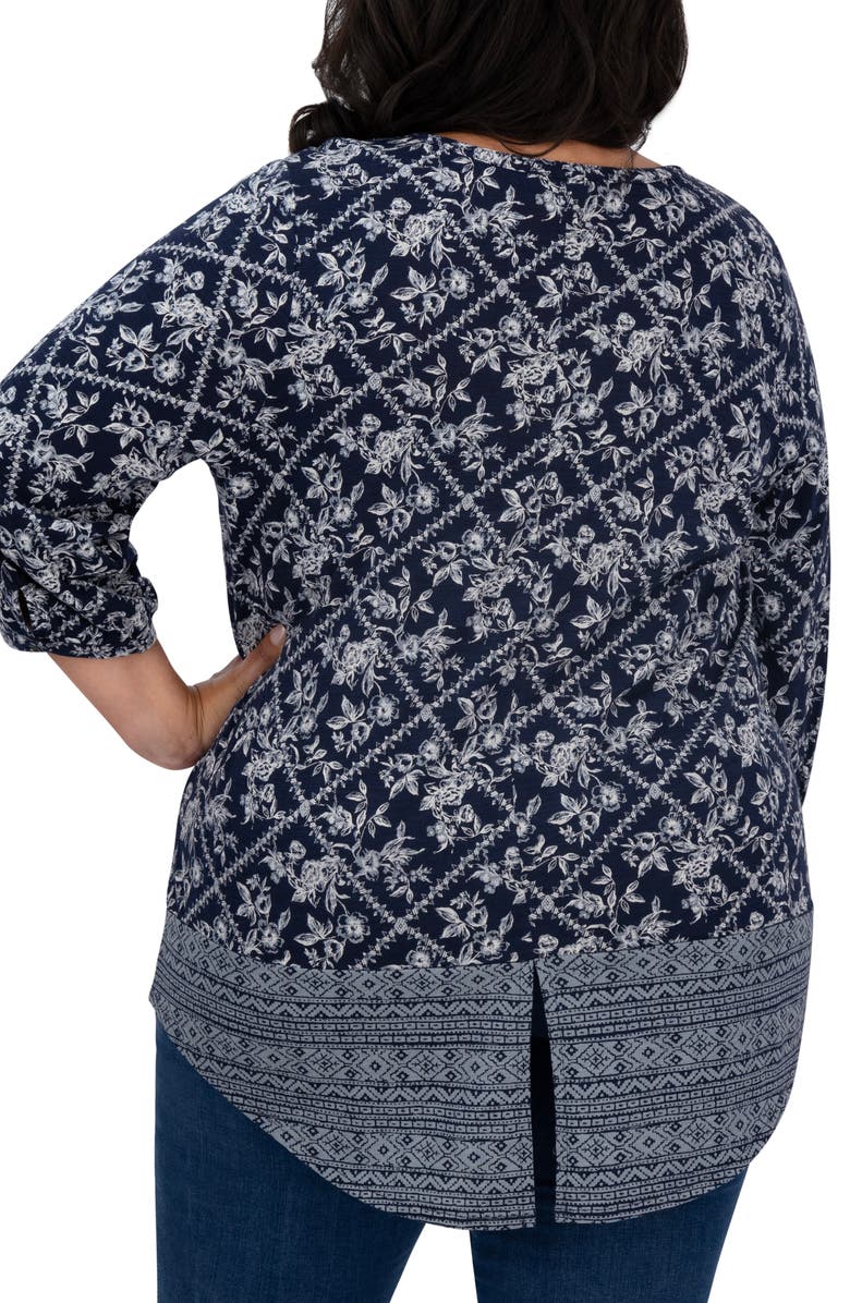 Lucky Brand Border Print Top | Nordstromrack