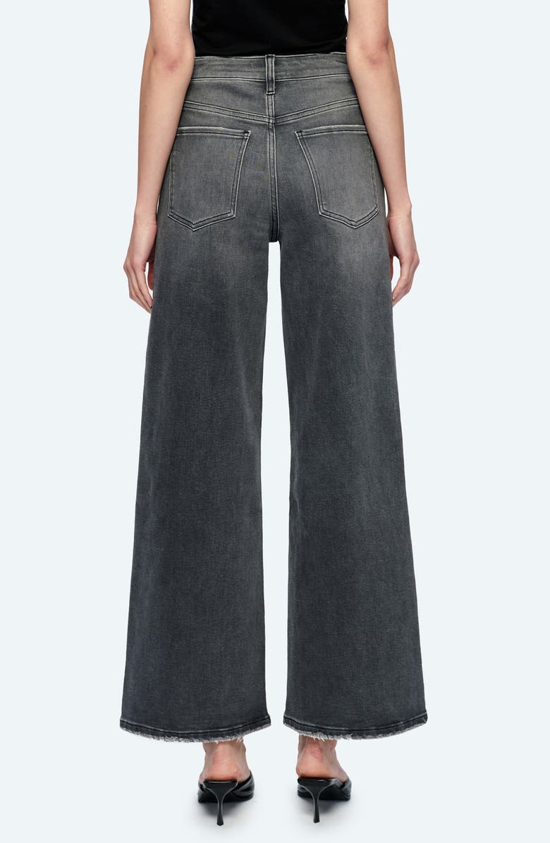Bayeas Judy High Waist Wide Leg Jeans, Alternate, color, Charcoal