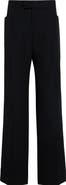 Balmain Virgin Wool Grain de Poudre Tailored Trousers