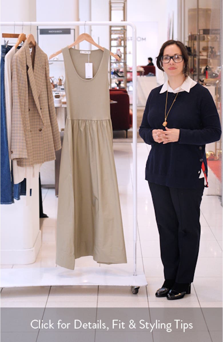 Valvi Mixed Media Maxi Dress, sales video thumbnail