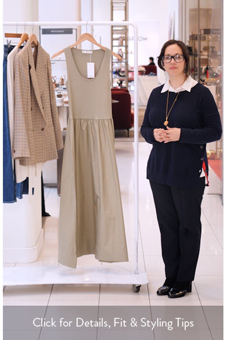 Valvi Mixed Media Maxi Dress video