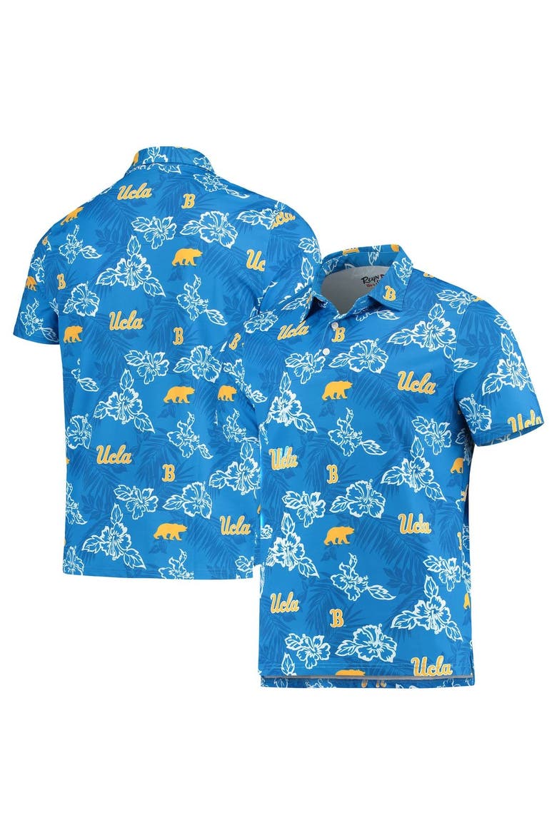 Men's Reyn Spooner Blue UCLA Bruins Performance Polo, Main, color, Blue