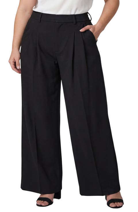 Brooke High Waist Wide Leg Trousers