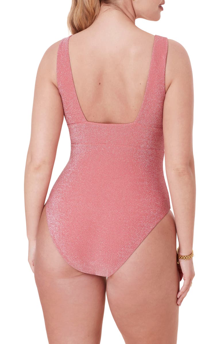 Andie The Mykonos One-Piece Swimsuit, Alternate, color, Shell